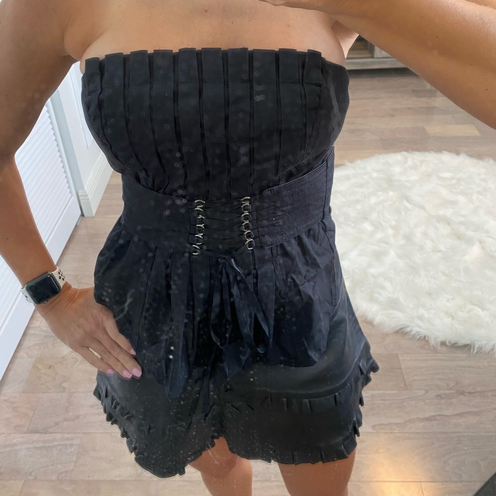 Bebe bustier style top Sz XS